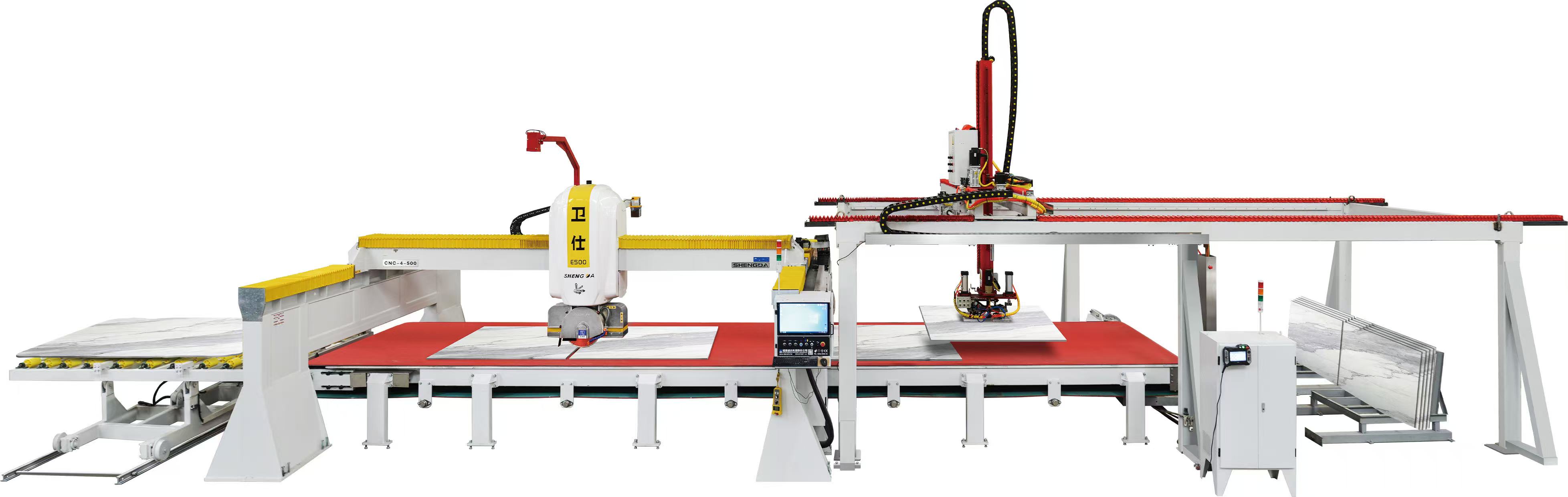 Shengda E 500 L CNC Plaka Ebatlama Hattı — kapak görseli