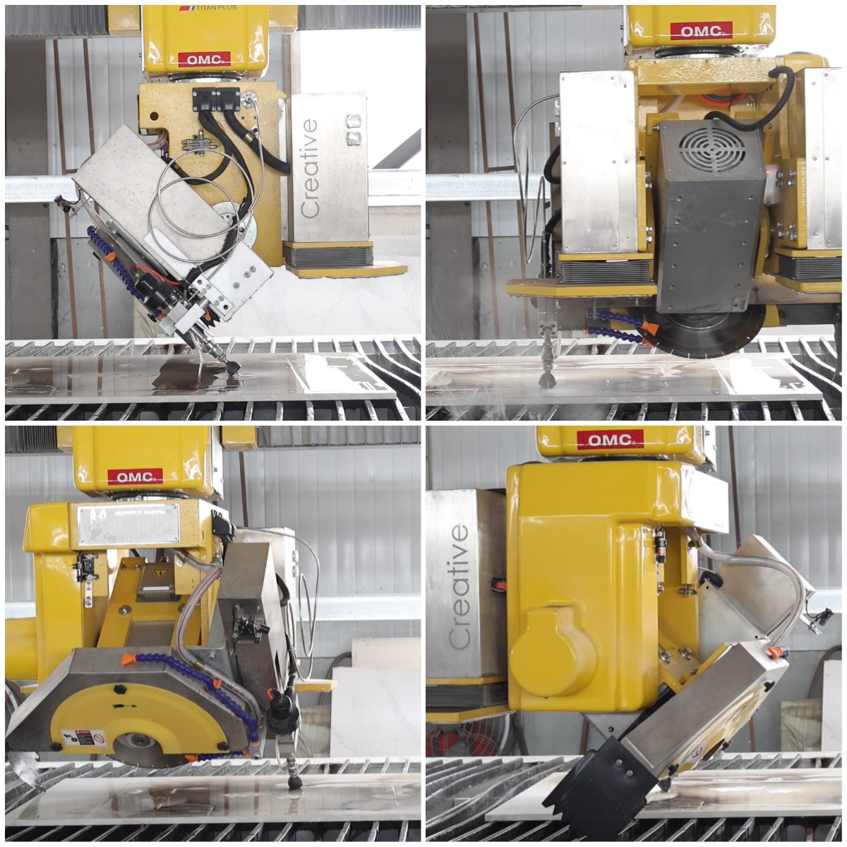 OMC Titan Jet Plus 5 Eksen CNC Saw Jet Makinesi — ek görsel