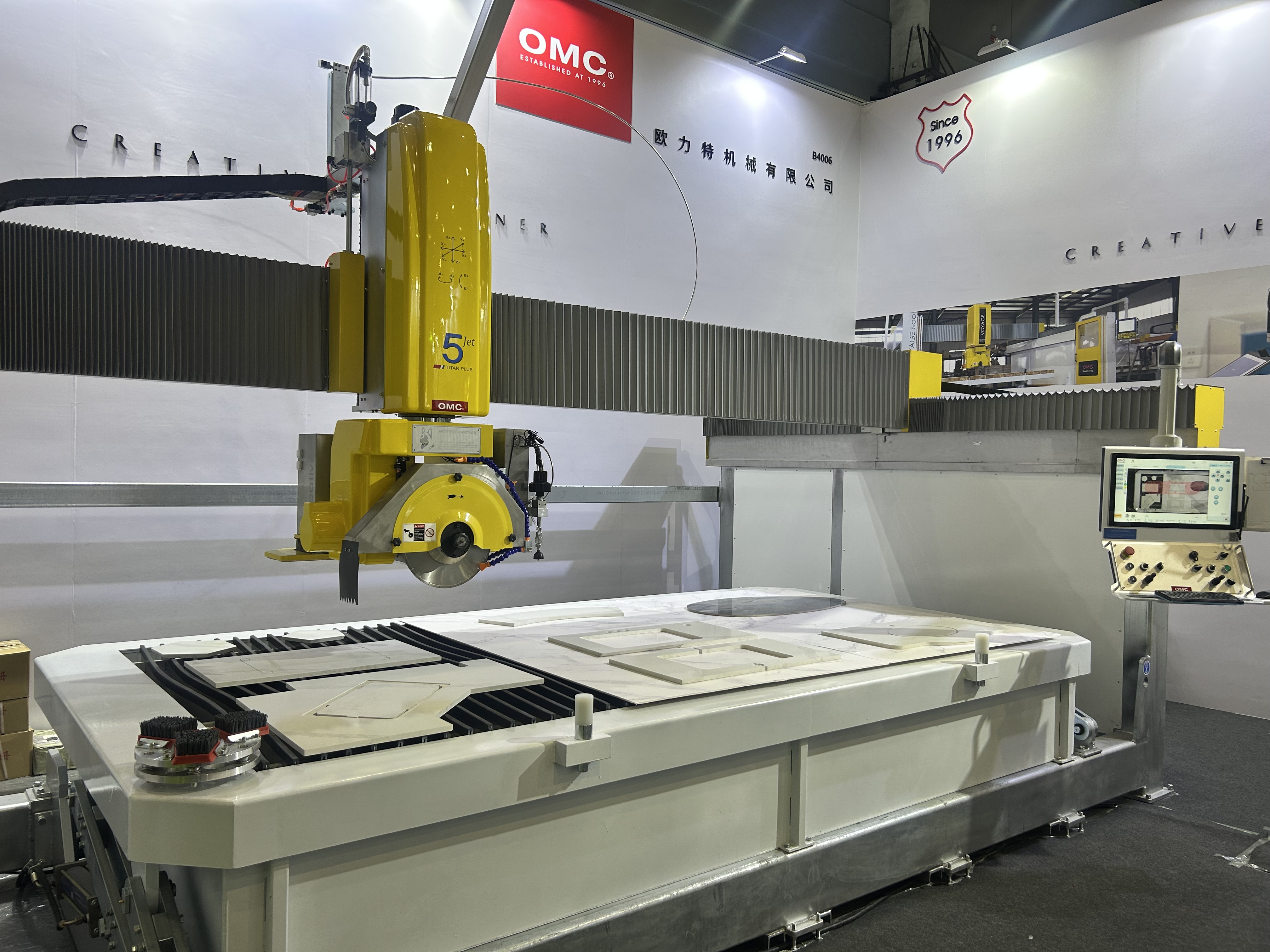 OMC Titan Jet Plus 5 Eksen CNC Saw Jet Makinesi — kapak görseli