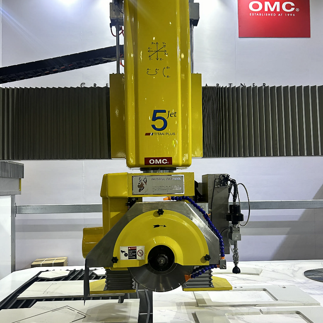 OMC Titan Jet Plus 5 Eksen CNC Saw Jet Makinesi — ek görsel