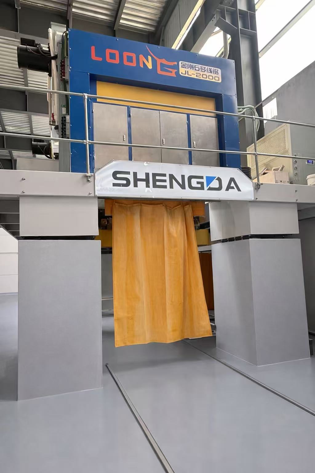 Shengda LOONG JL-2000 Kıl Katrak (Microwire Katrak) ile Mermer Üretiminde Yeni Dönem