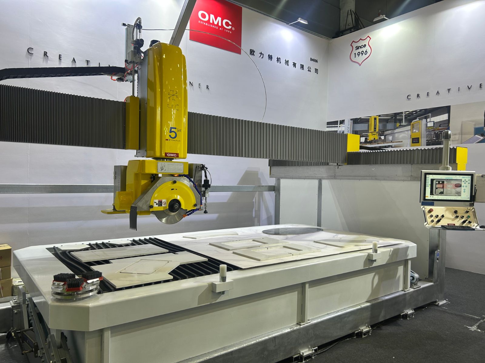 OMC Titan Jet Plus 5 Eksen CNC Saw Jet Makinesi — kapak görseli